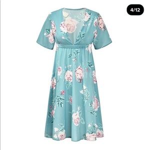 🌻 3/25 🌻 Lowcut Maternity Boho Floral Dress NWOT